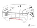 Deluxe sill trim - Type 2, >67