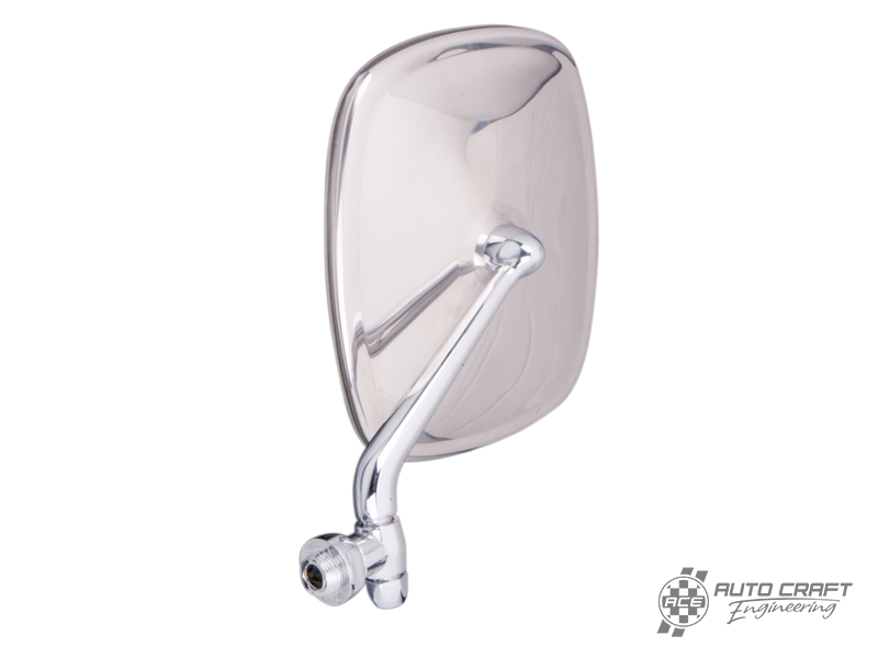 Wing mirror, stainless, left - Type 2, 68>79 & Trekker/Thing