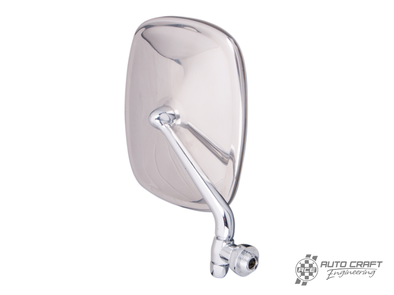 Wing mirror, stainless, right - Type 2, 68>79 & Trekker/Thing