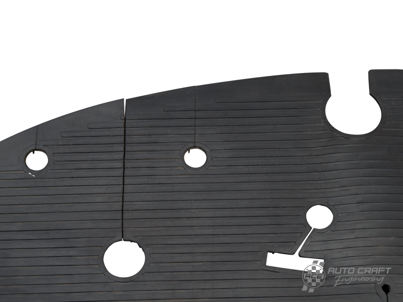 Cab floor mat, LHD - Type 2, 55>59