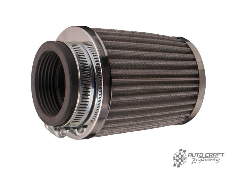 Cone air filter, chrome - Various aircooled