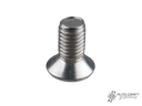 Screw, cross drive countersunk raised head, AM 8 X 18, stainless steel - DIN 7988