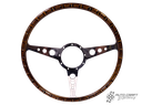 9 hole, mahogany steering wheel, 405mm, 9 bolt - Various aircooled