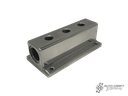 Fuel distribution block, polished - Various aircooled