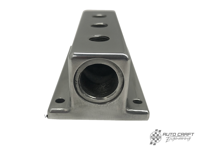 Fuel distribution block, polished - Various aircooled