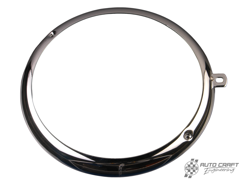 Headlamp rim, chrome plated - Type 1, >67 & Type 2, 55>67