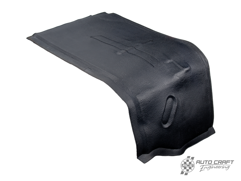 Wheel arch mats, black - Type 2, >67