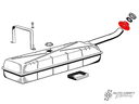 Fuel tank filler neck seal - Type 2, 55>67