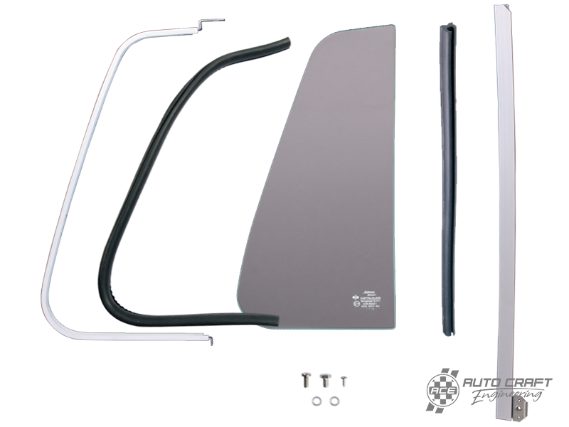 Fixed 1/4 light kit, left - Type 2, 68>79