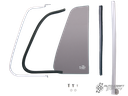 Fixed 1/4 light kit, left - Type 2, 68>79