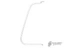Fixed 1/4 light kit, left - Type 2, 68>79