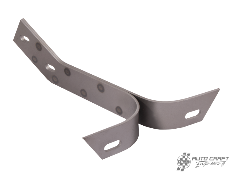Bumper bracket, front, right - Type 2, 55>58