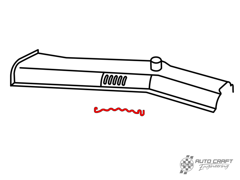 Vent cover securing clips - Type 1, 62>68
