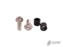 Headlamp screw and spacer, pair - Type 1 & 2 >67