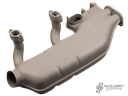 Heat exchanger, left, 2000cc - Type 2, 78>79