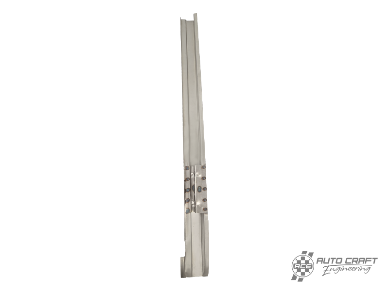 C Post repair, inner, left (800mm, to swage line) - Type 2, 55>67