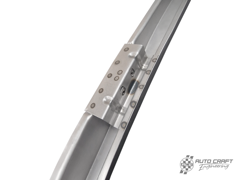 C Post repair, inner, right (370mm) - Type 2, 55>67