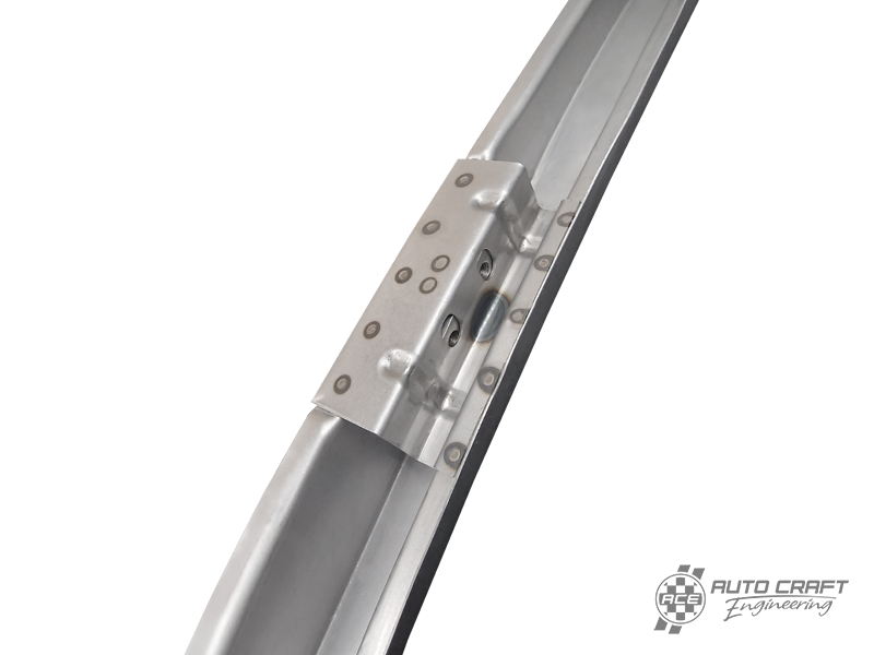 C Post repair, inner, right (800mm, to swage line) - Type 2, 55>67