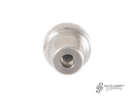 Porsche Style Knob, wiper switch, polished aluminium - Type 1