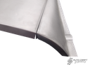 Side panel, back of cab, opposite cargo door, 550mm - Type 2, 68>71