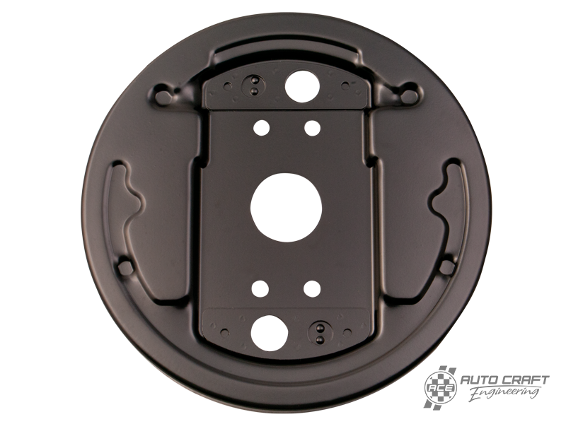 Brake backing plate, front, left - Type 2, 64>67