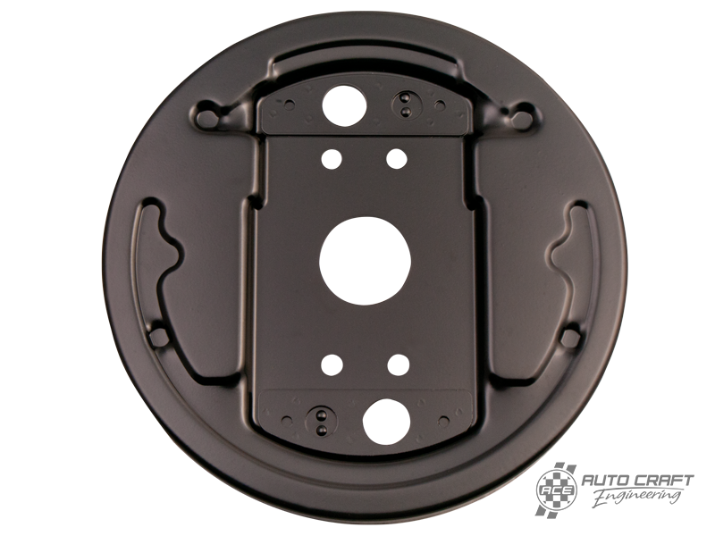 Brake backing plate, front, right - Type 2, 64>67