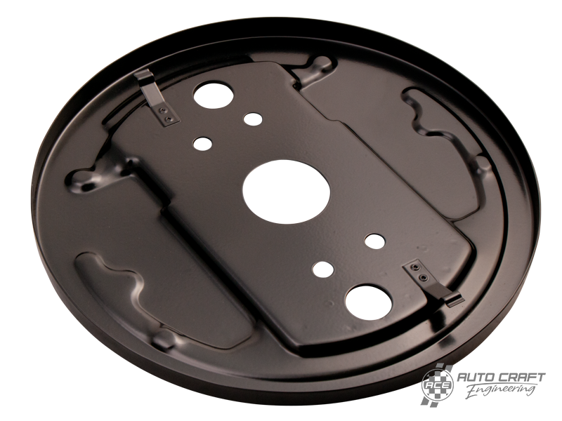 Brake backing plate, front, right - Type 2, 64>67