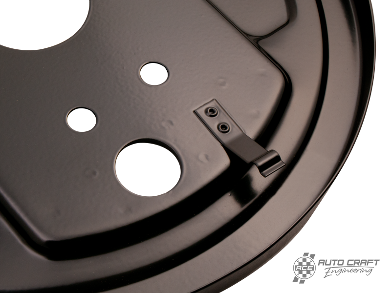Brake backing plate, front, right - Type 2, 64>67
