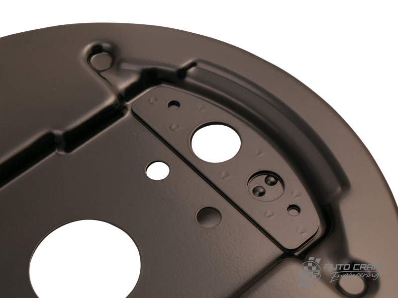 Brake backing plate, front, right - Type 2, 64>67