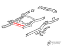 Centre chassis section, rear - Type 2, 73>79
