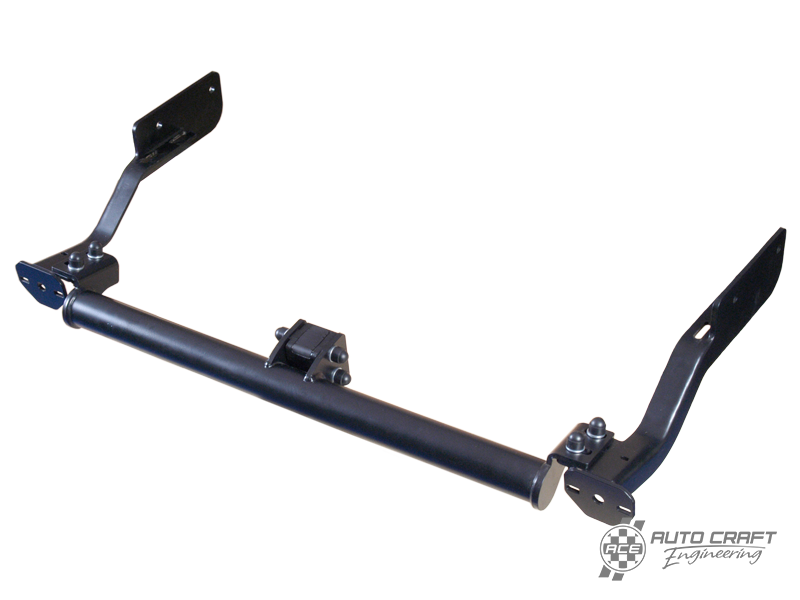 Tow bar with detachable swan neck tow ball - Type 2, 58>67