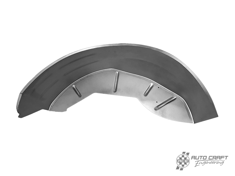 Rear arch inner tub complete, left - Type 2, 55>62