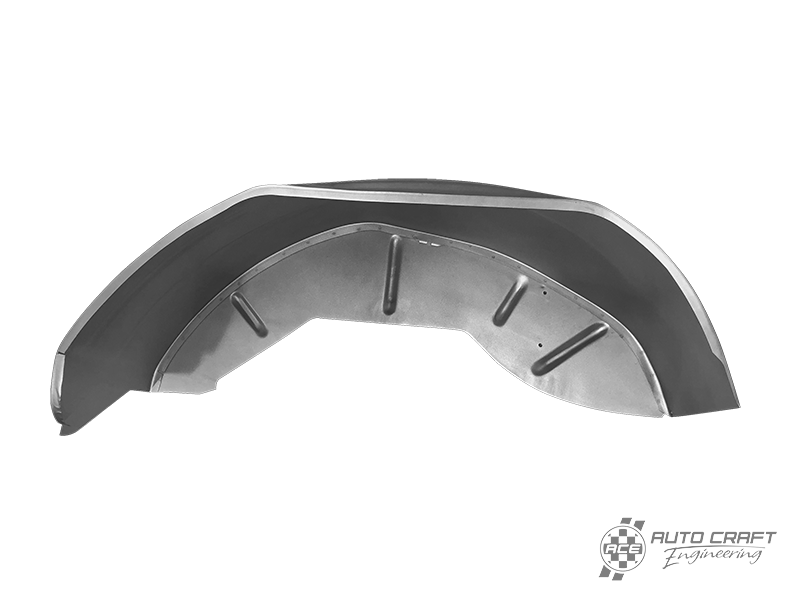 Rear arch inner tub complete, left - Type 2, 62>67