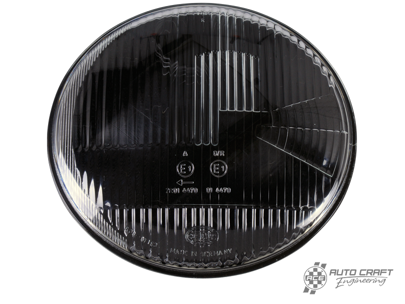 Hella headlamp glass, left, LHD - Type 2, >67