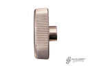 Knob, headlamp switch polished aluminium - various vehicles