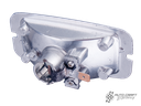 Reversing light reflector - Type 2, >73