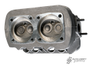 Cylinder head, twin port, complete - 1600cc