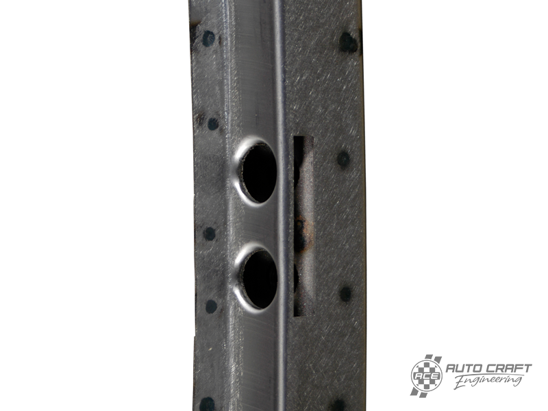 B Post repair, outer, right (400mm) - Type 2, 55>67