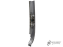 B Post repair, outer, left (400mm) - Type 2, 55>67