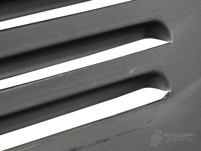 Side panel, louvre repair section, 9 Vent (outwards) - Type 2, 55>63