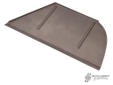 Rear arch closing panel, left - Type 2, 66>71