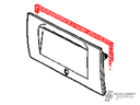 Engine lid seal - Type 2, 52>71