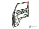 Cab door seal, right - Type 2, 68>79