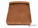 Seat pad, front seat, backrest, for detachable headrest - Type 1, 77>79 