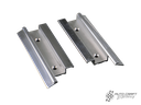Aluminium sun roof rails set, polished - Type 2, 55>67