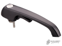 Cab door handle, black - Type 2, 69>79