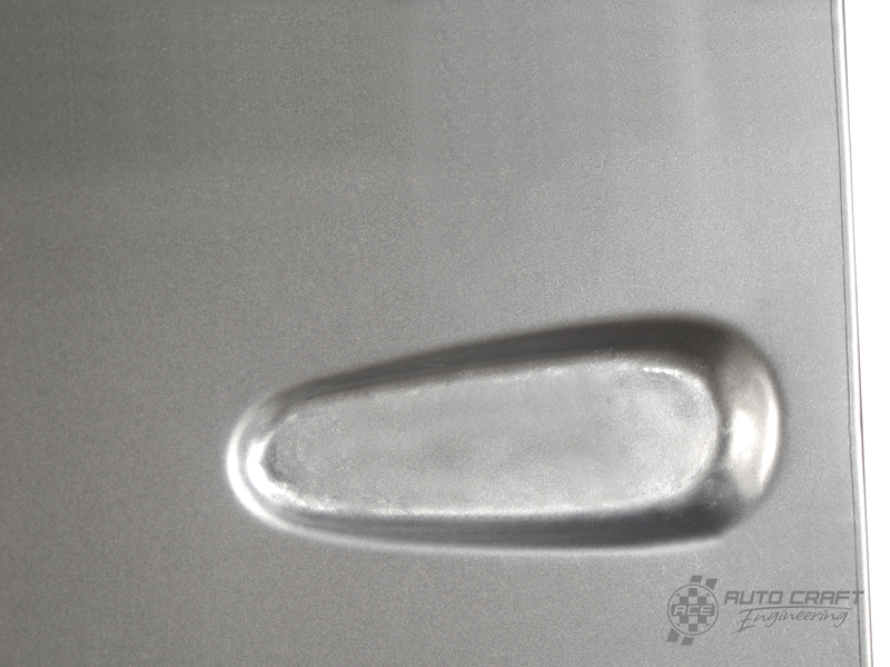 Cargo door outer skin, to waistline, right (with handle) - Type 2, 63>67