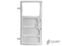 Cargo door complete, right - Type 2, 55>58