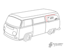 Rear side window seal, deluxe - Type 2, 68>79