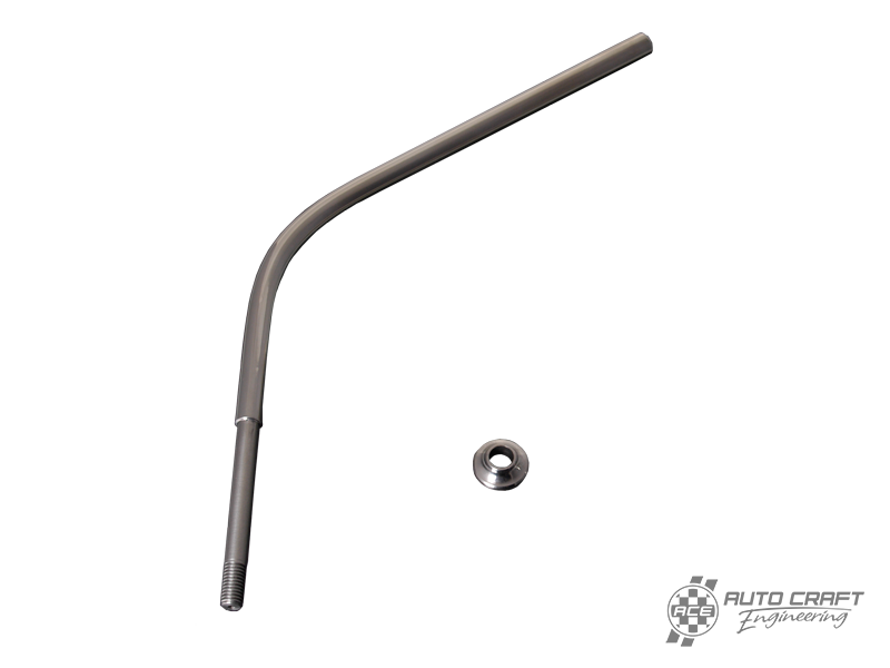 Mirror arm, stainless steel (passenger side) - std (8.0mm) - Type 2, 55>67